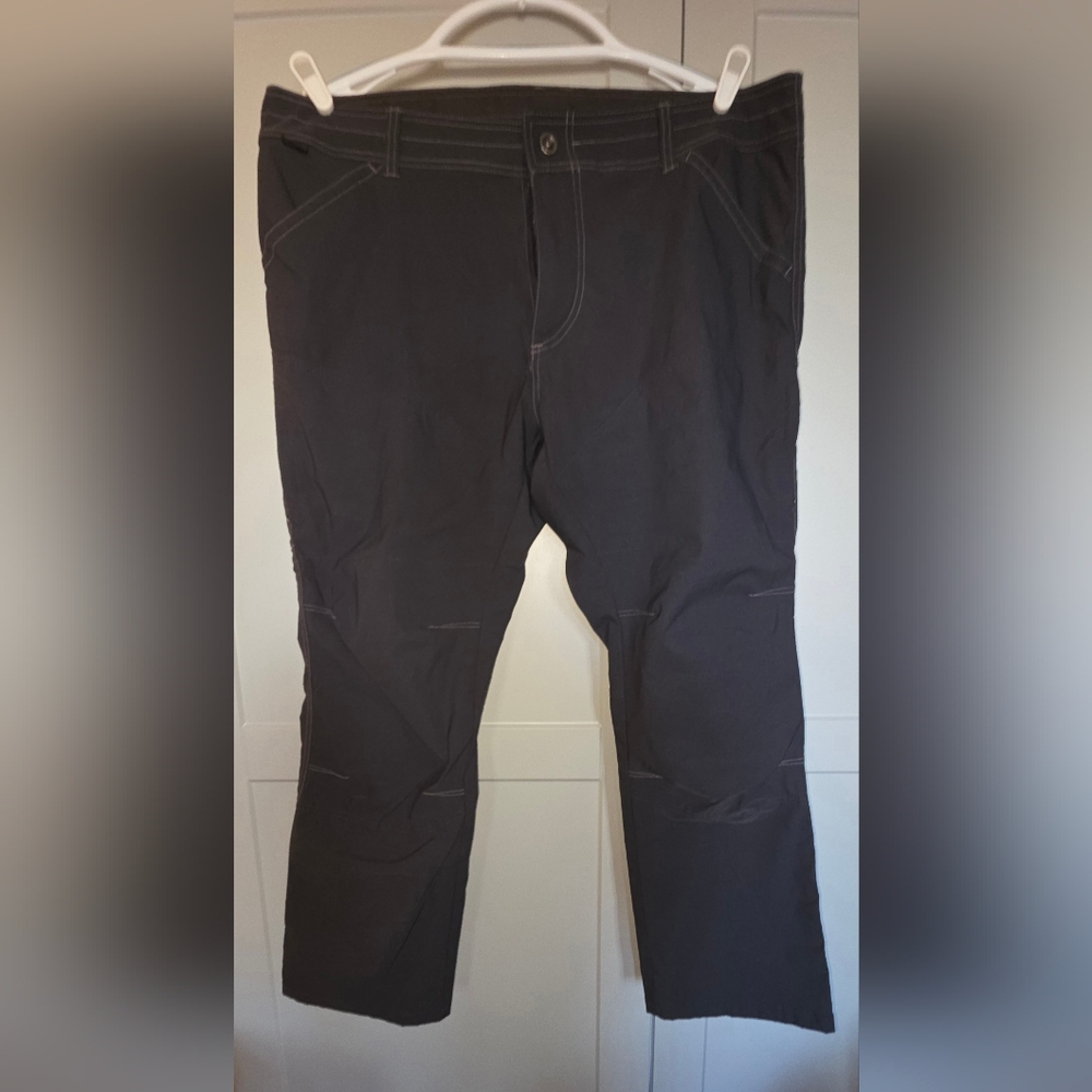 KÜHL Renegade Rock Pants Mens 40x30 Hiking Outdoor Stretch Gray